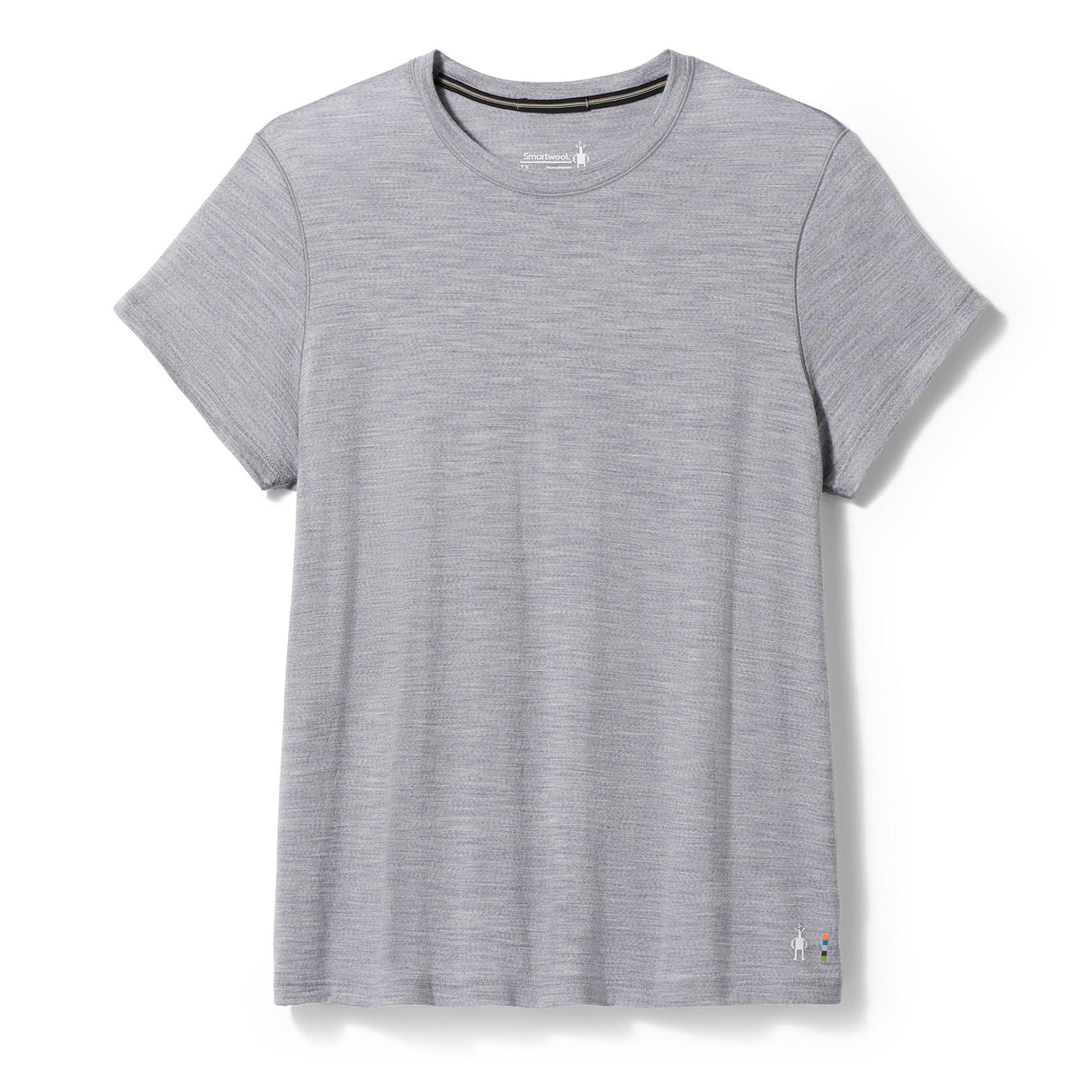 Smartwool Womens Merino Short-Sleeve Tee - Clearance  -  1X / Light Gray Heather