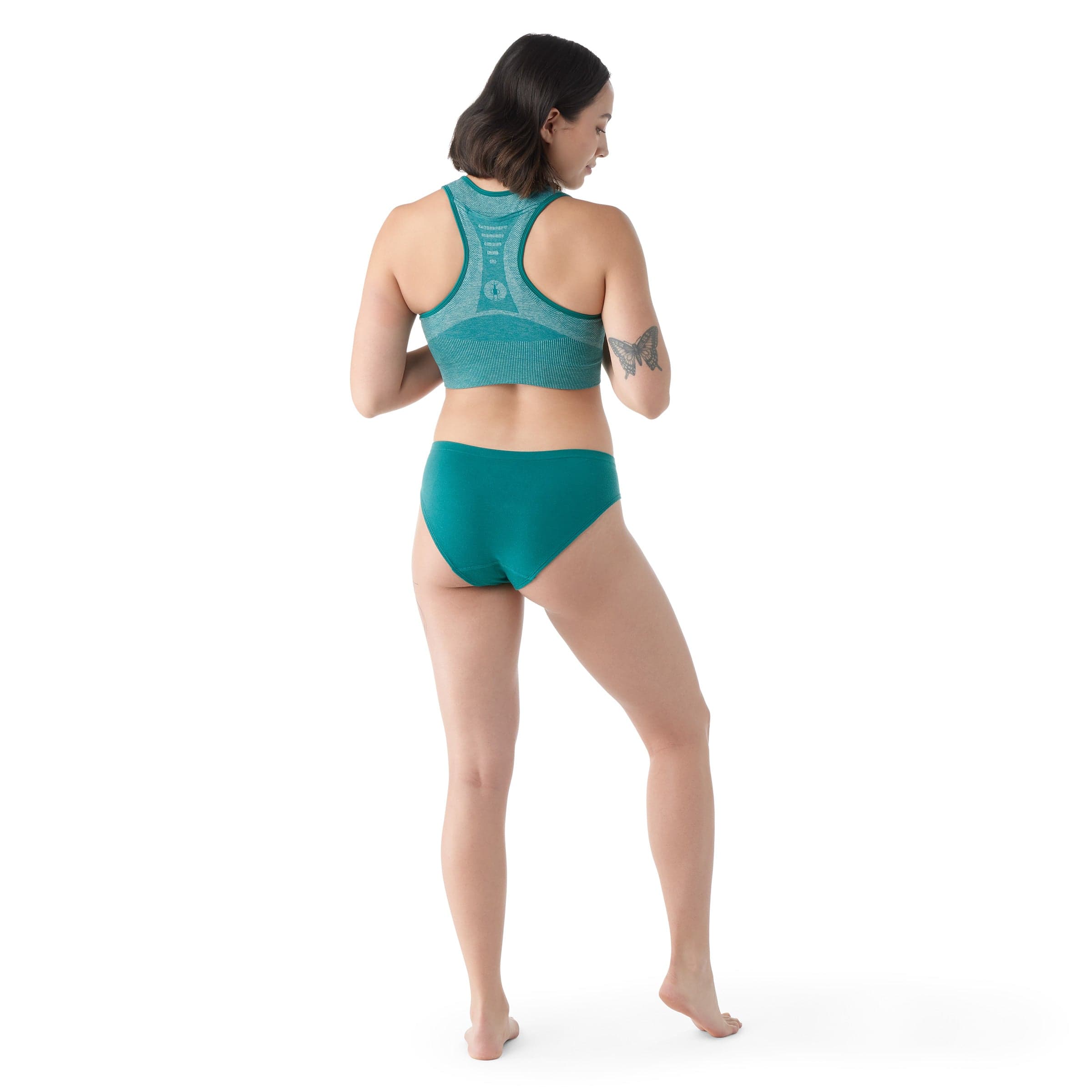Smartwool Womens Intraknit Bikini - Clearance  -  X-Small / Emerald Green
