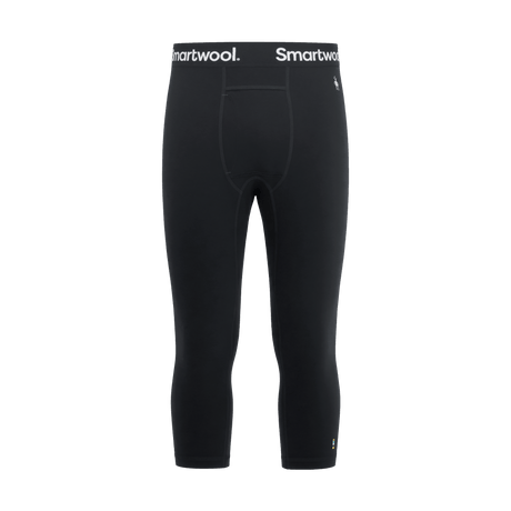 Smartwool Mens Classic All-Season Merino Base Layer 3/4 Bottoms  -  Small / Black