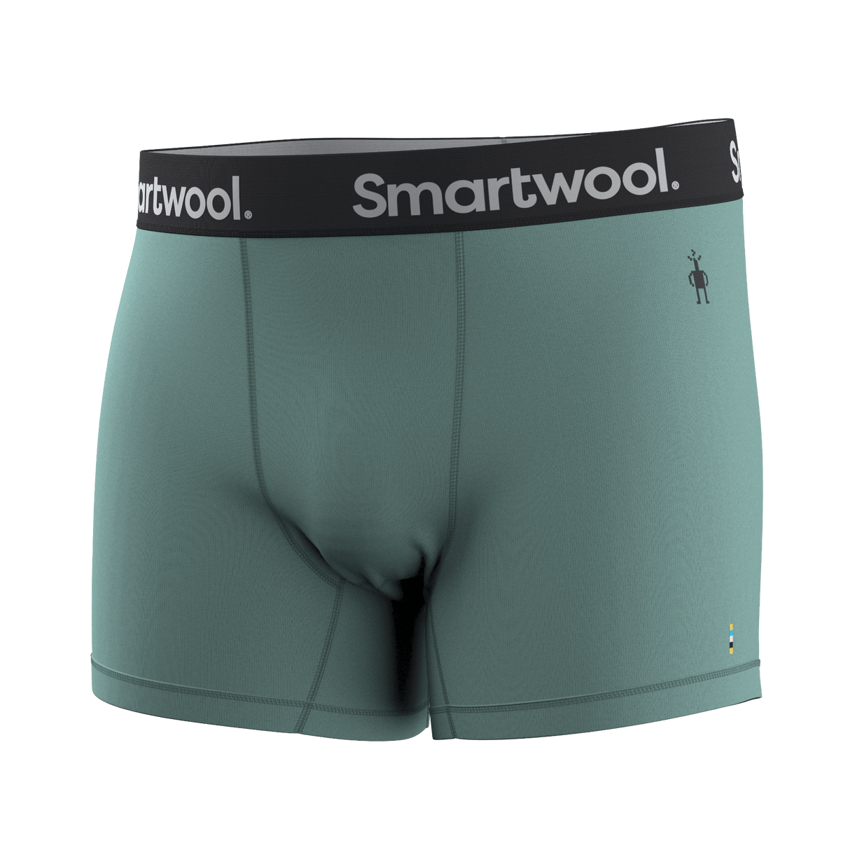 Smartwool Mens Active Boxer Brief - Small / Dusty Teal