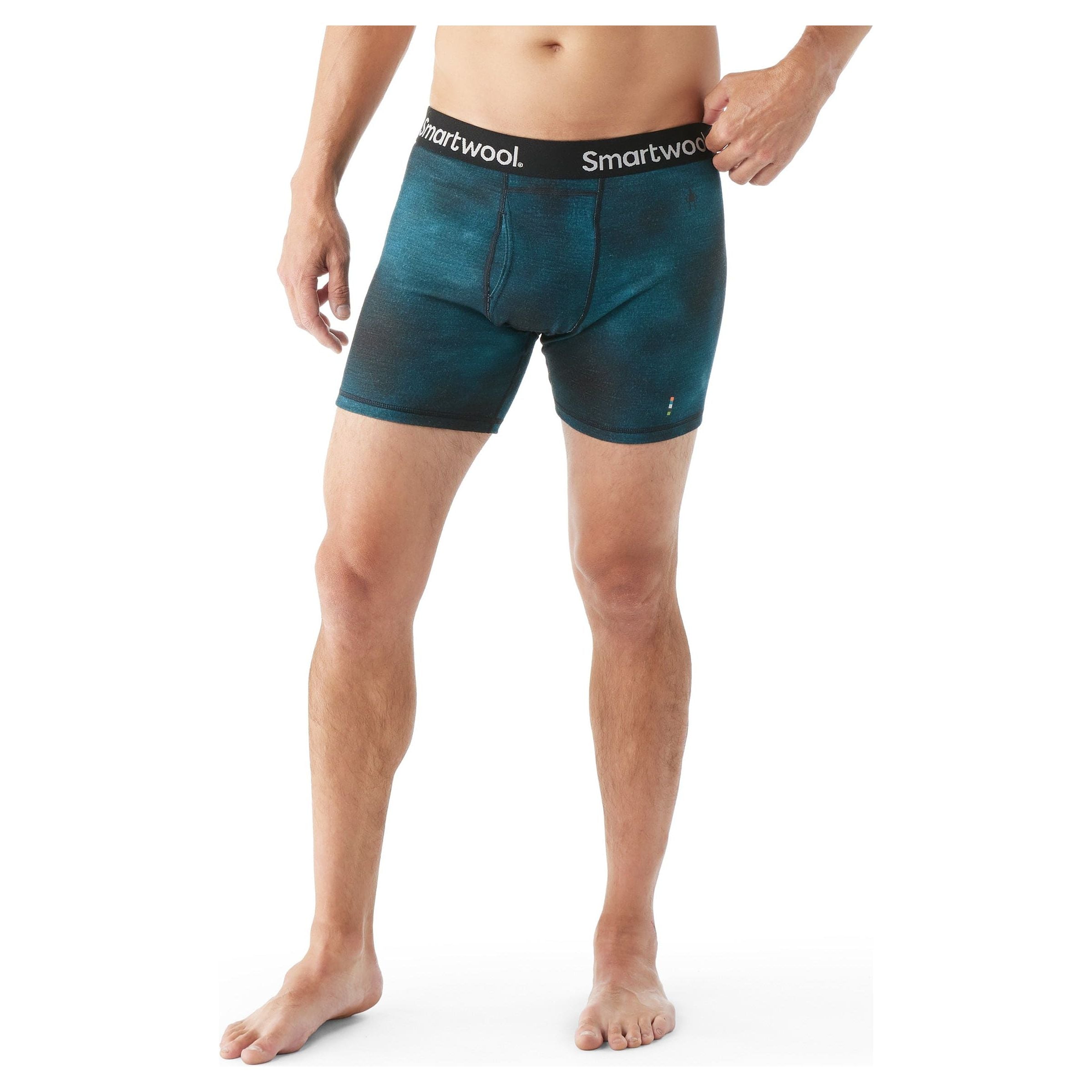 Smartwool Mens Merino Print Boxer Brief - Clearance  -
