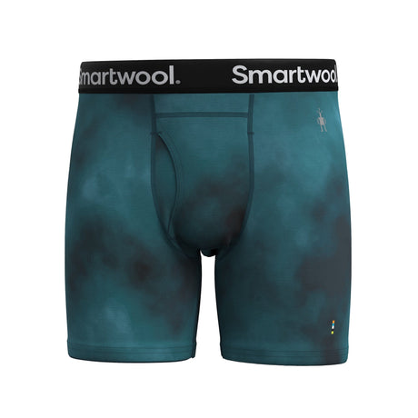 Smartwool Mens Merino Print Boxer Brief - Clearance  -  XX-Large / Twilight Cloud