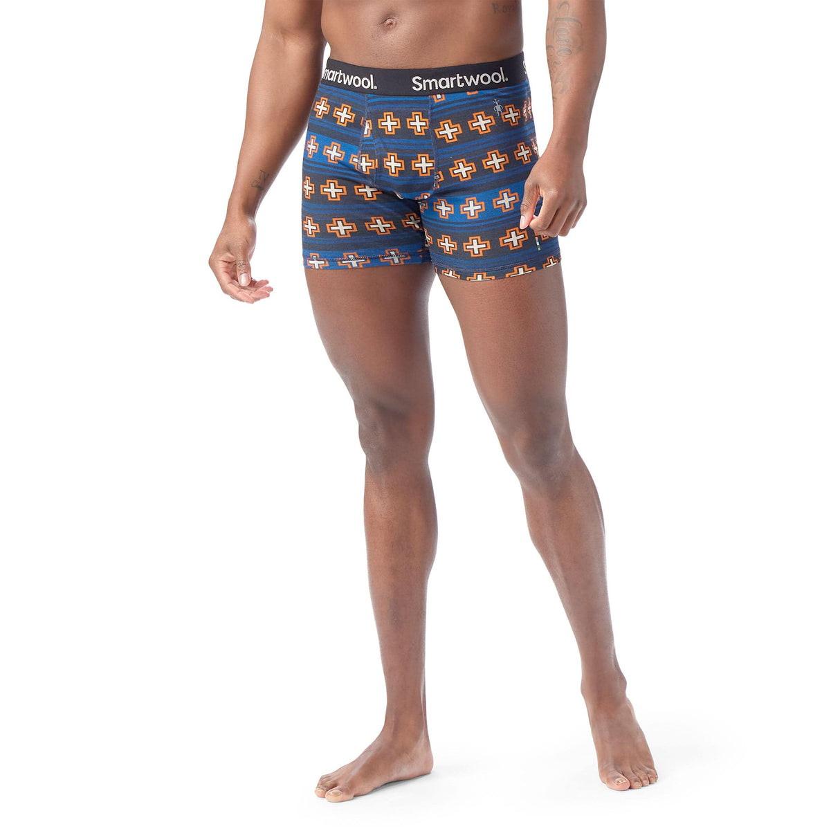 Smartwool Mens Merino Print Boxer Brief - Clearance  -