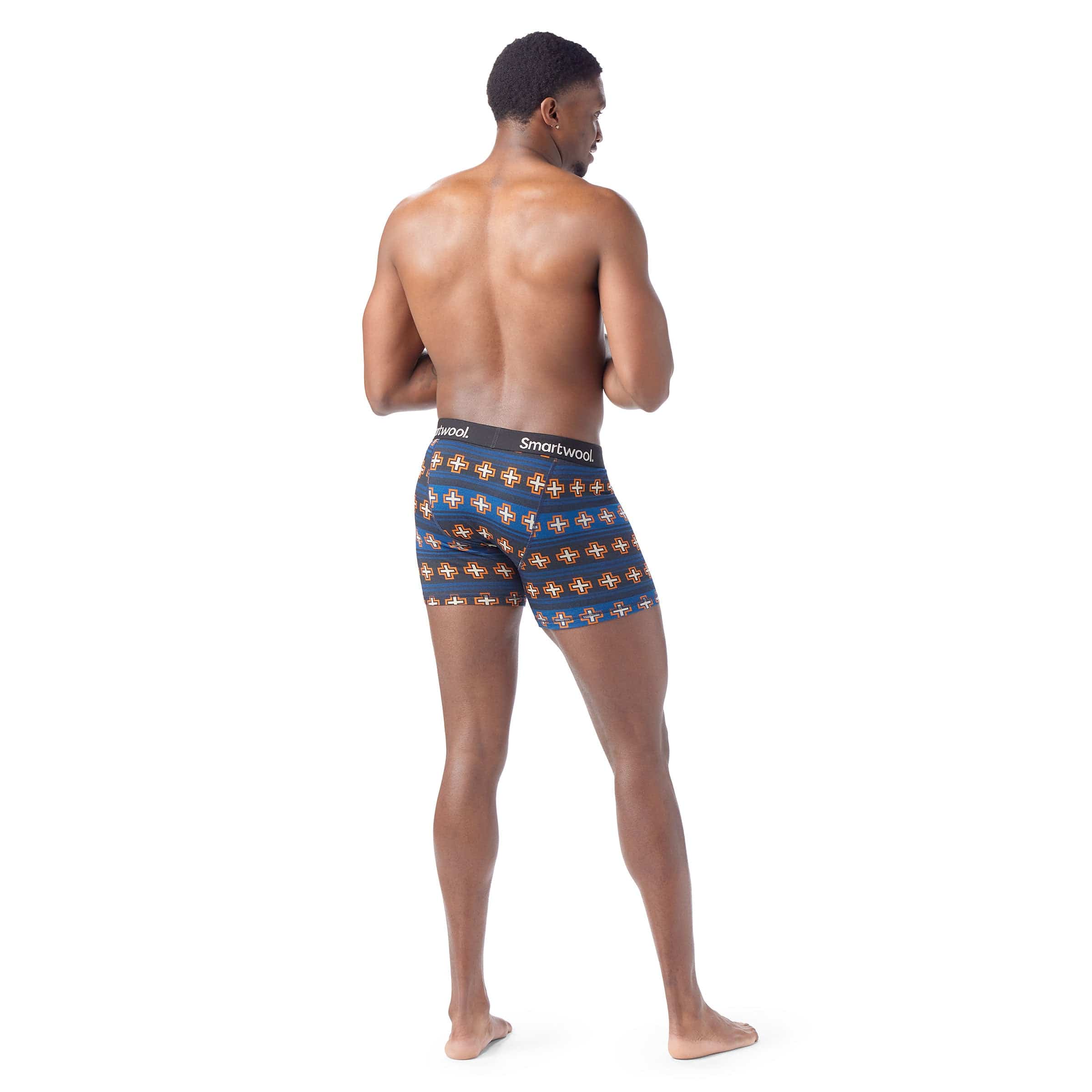Smartwool Mens Merino Print Boxer Brief - Clearance  -