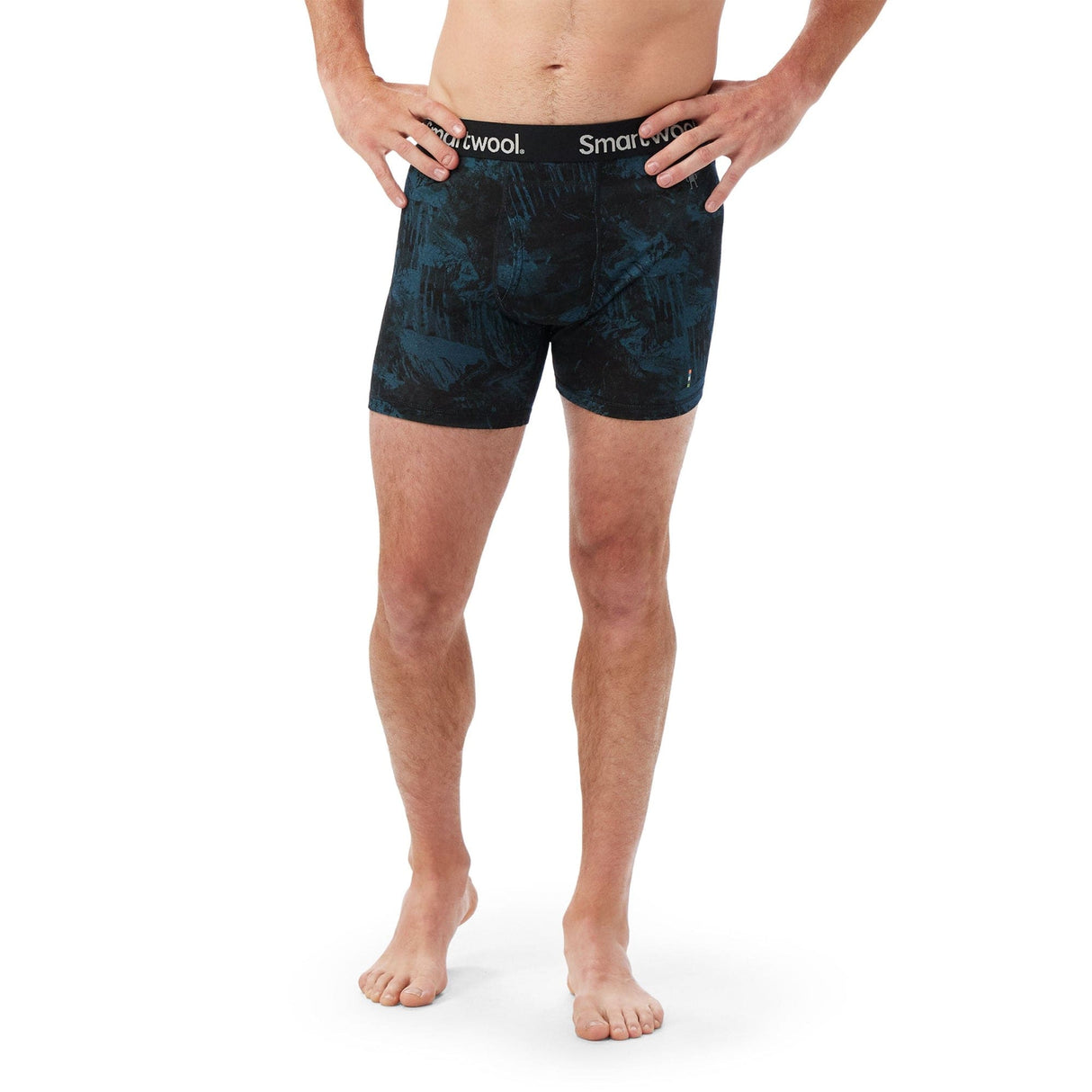 Smartwool Mens Merino Print Boxer Brief -