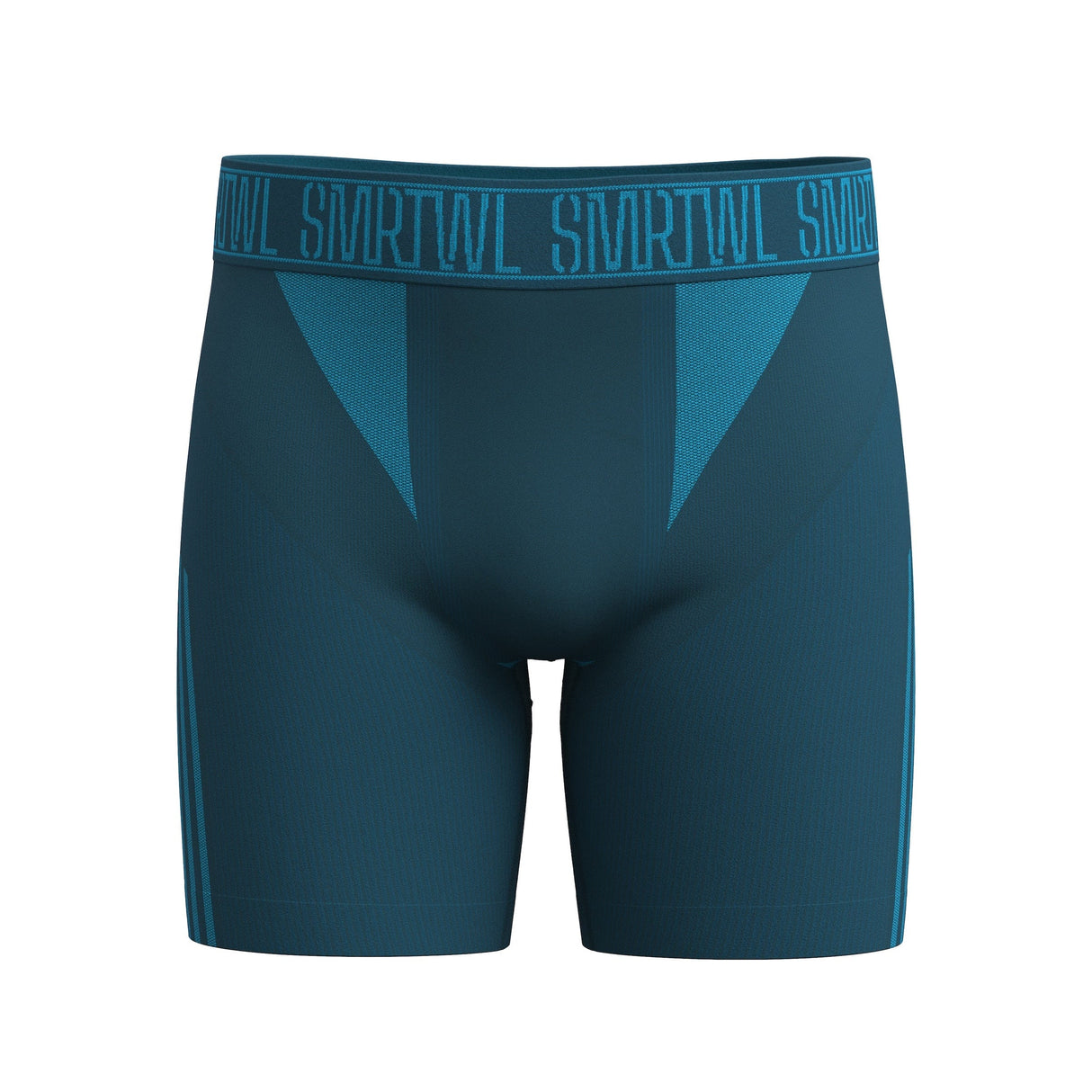 Smartwool Mens Intraknit 6" Boxer Brief - Clearance  -  Small / Twilight Blue/Pool Blue