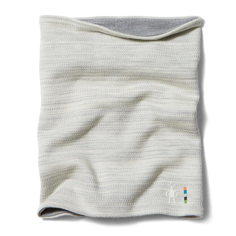 Smartwool Thermal Merino Reversible Neck Gaiter  -  One Size Fits Most / Light Gray Color Shift