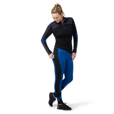 Smartwool Womens Merino Sport Fleece Colorblock Leggings - Clearance  -