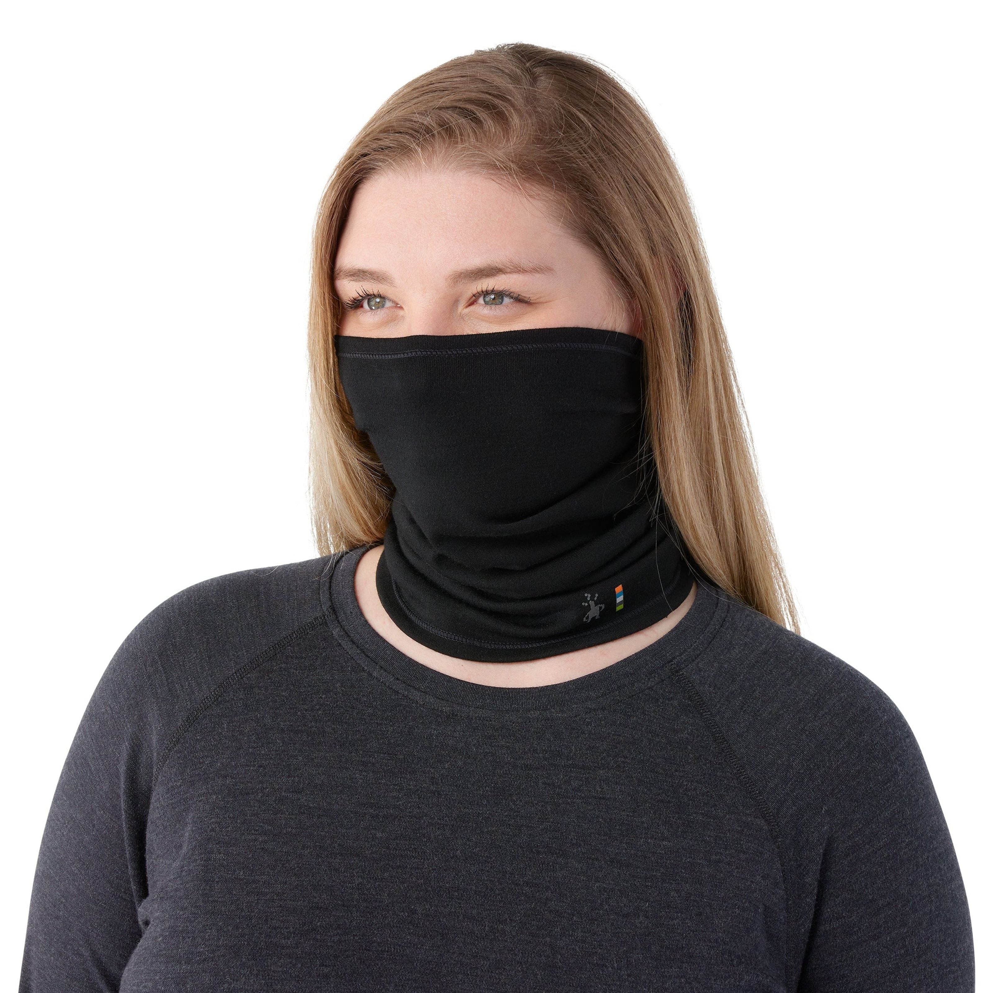 Smartwool Thermal Merino Long Neck Gaiter  -  One Size Fits Most / Black