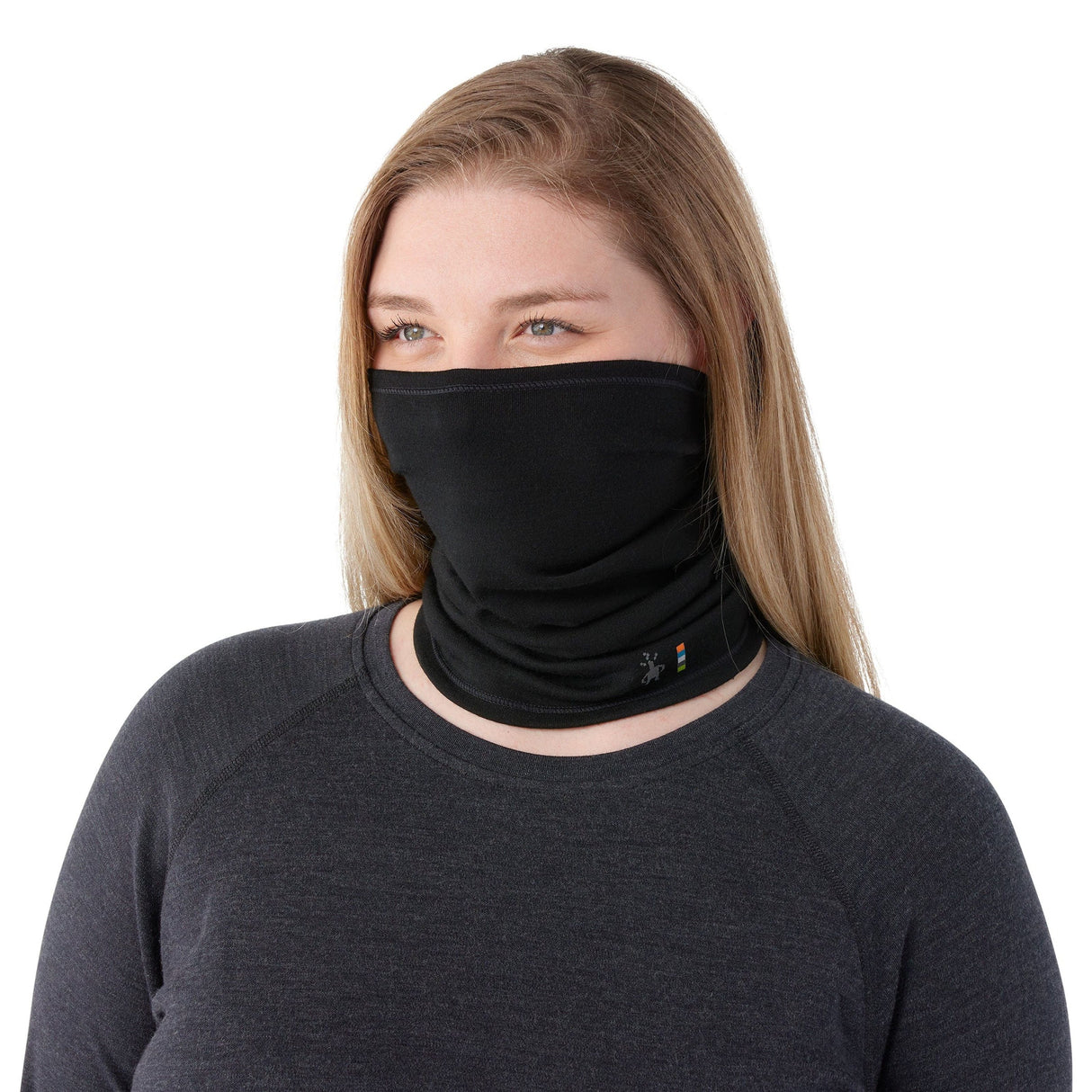 Smartwool Thermal Merino Long Neck Gaiter  -  One Size Fits Most / Black