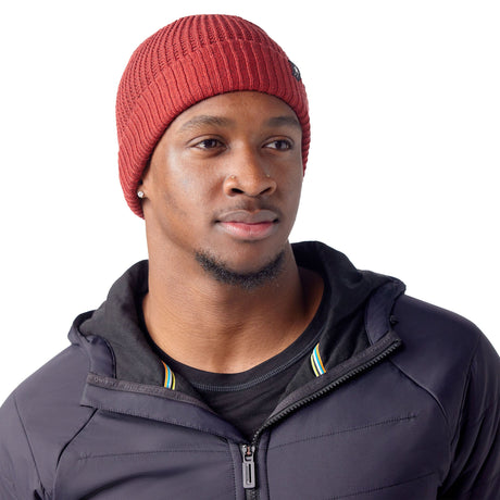 Smartwool Creek Run Beanie - Clearance  -  One Size Fits Most / Currant Heather
