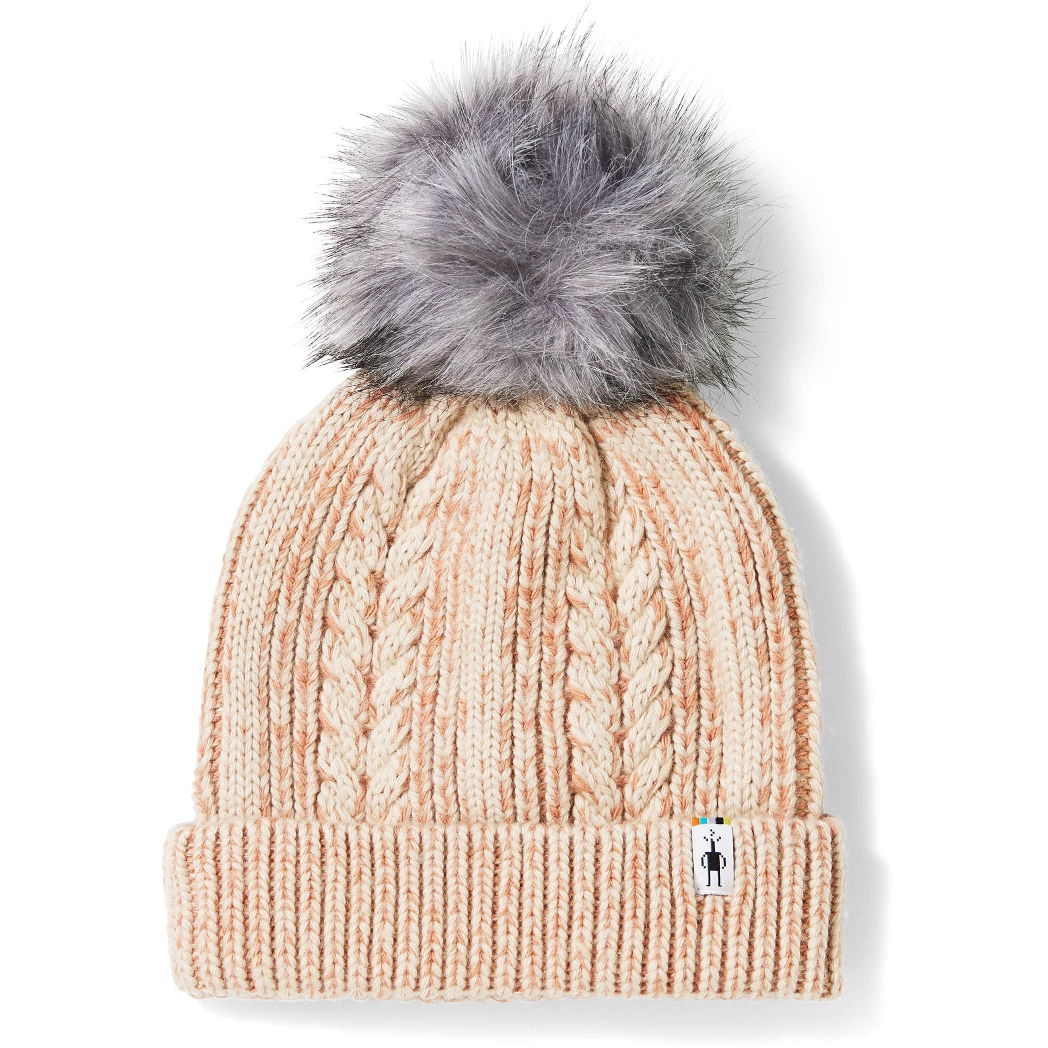 Smartwool Womens Ski Town Hat - Clearance  -  One Size Fits Most / Almond