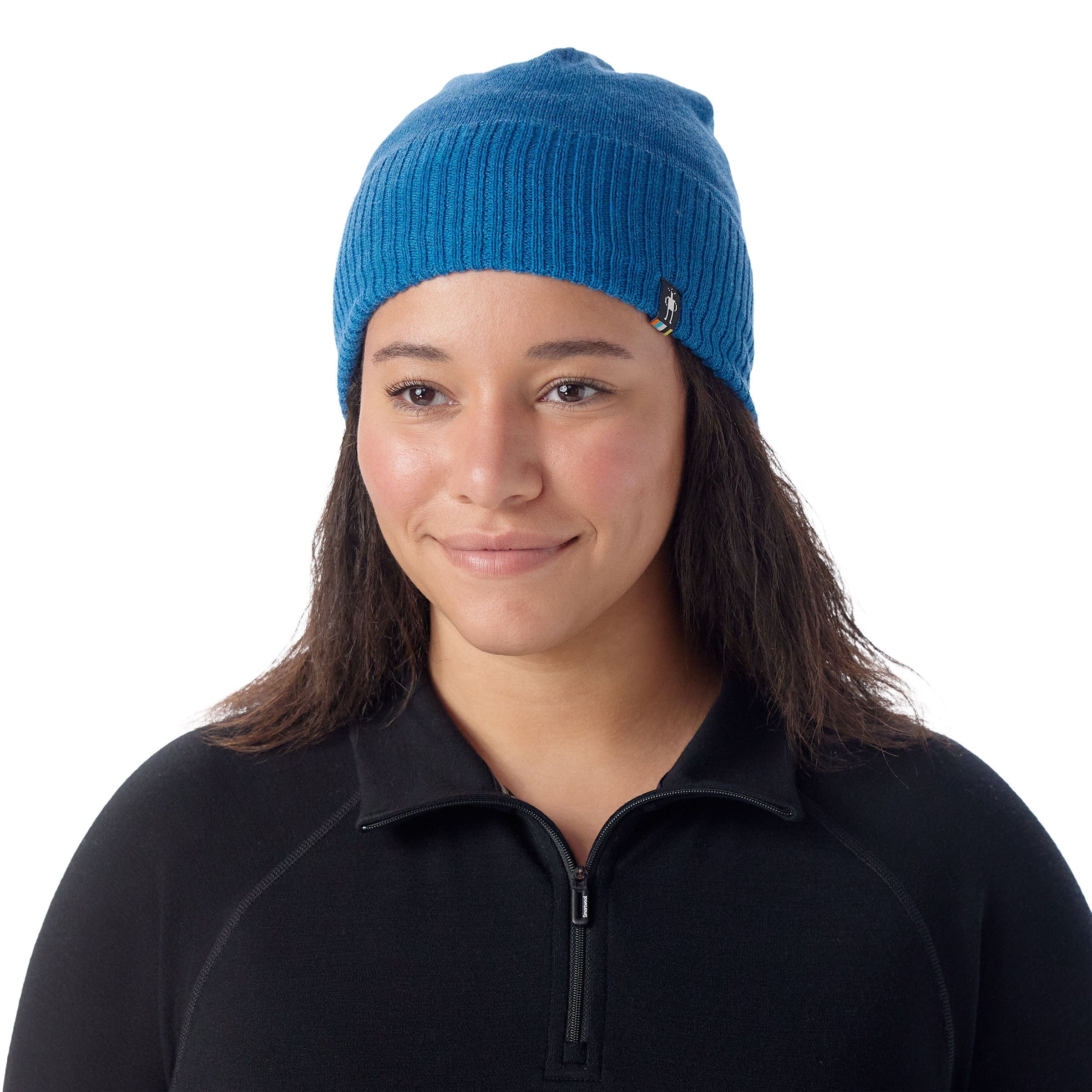 Smartwool Fleece Lined Beanie - Clearance  -  One Size Fits Most / Nival Blue Heather