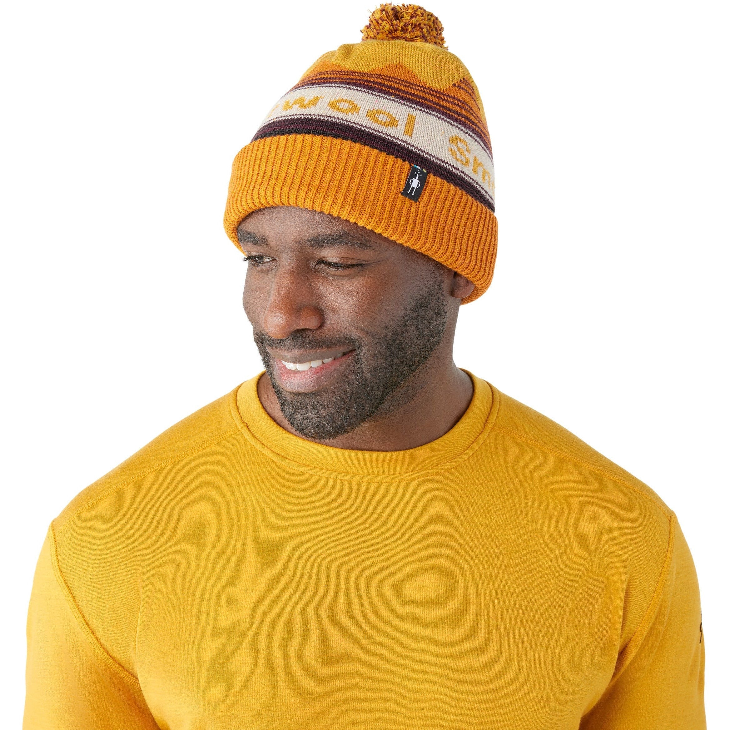 Smartwool Knit Winter Pattern Pom Beanie - Clearance  -