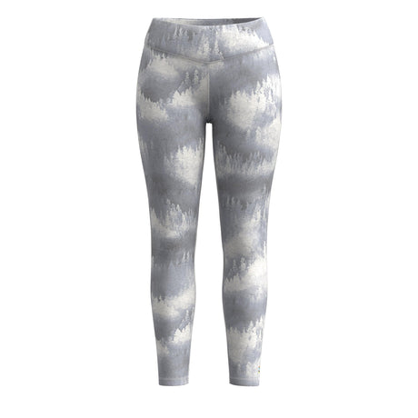 Smartwool Womens Classic Thermal Merino Base Layer Bottoms - Clearance  -  X-Small / Light Gray Foggy Pines