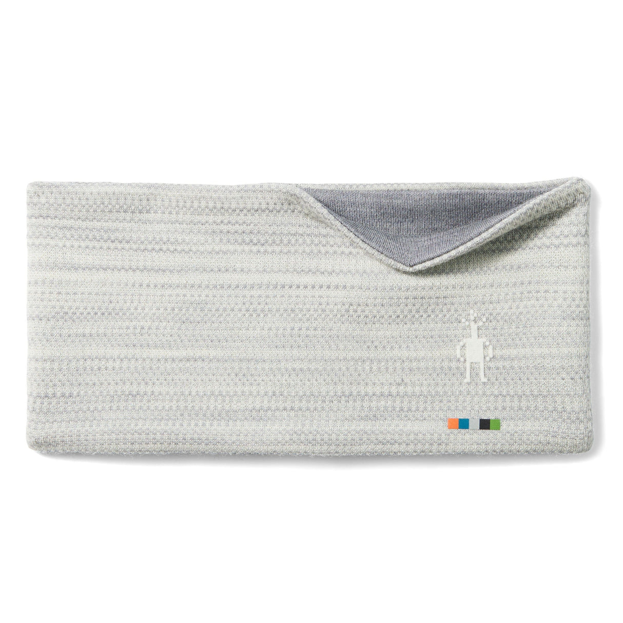 Smartwool Thermal Merino Reversible Headband  -  One Size Fits Most / Light Gray Color Shift