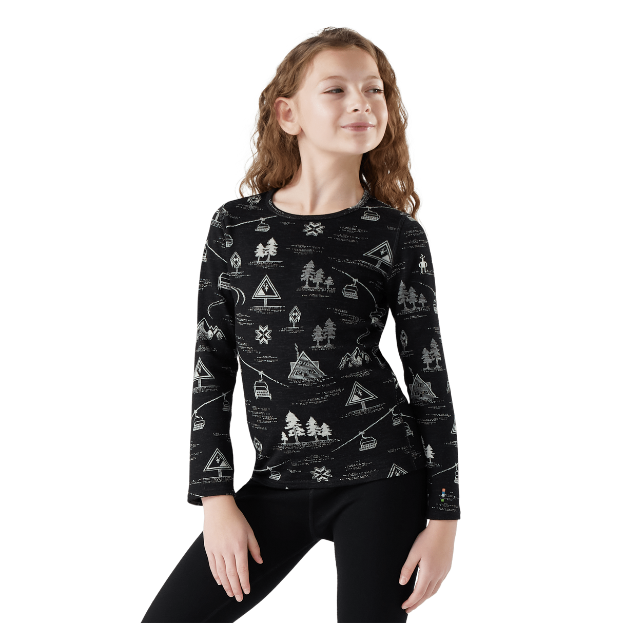 Smartwool Kids Classic Thermal Merino Base Layer Crew  -