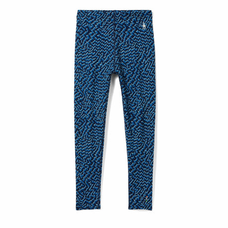Smartwool Kids Classic Thermal Merino Base Layer Bottoms  -  X-Small / Nival Blue Retro Line