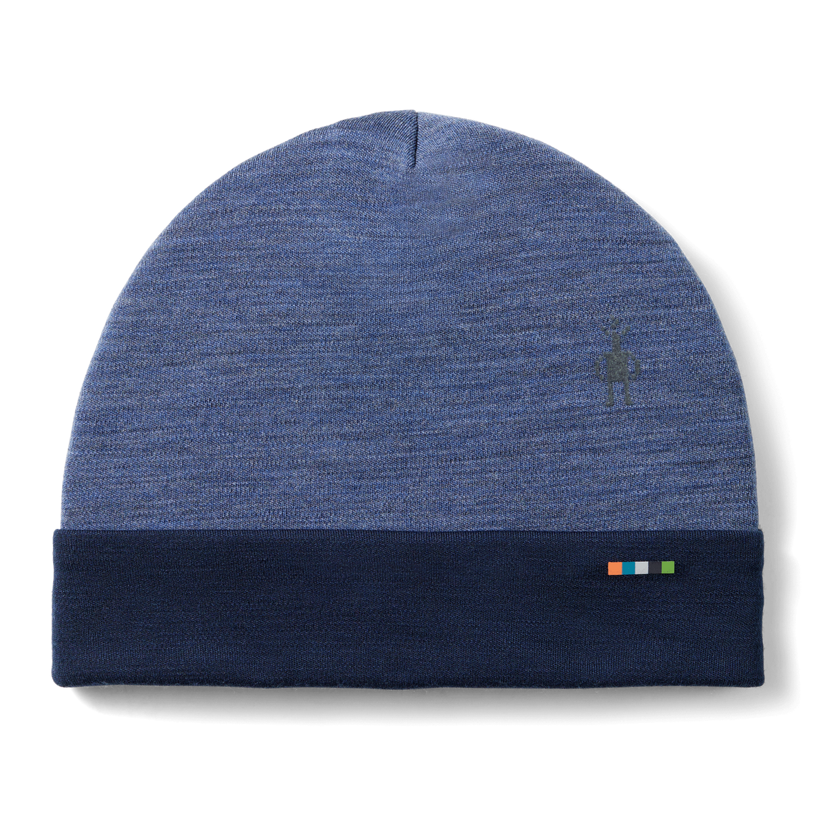 Smartwool Thermal Merino Reversible Cuffed Beanie  -  One Size Fits Most / Nightfall Blue/Deep Navy