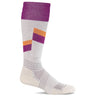 Sockwell Womens The Steep Medium Compression Knee High Socks  -  Small/Medium / Natural