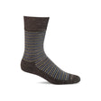 Sockwell Mens Kickback Relaxed Fit Crew Socks  -  Medium/Large / Charcoal
