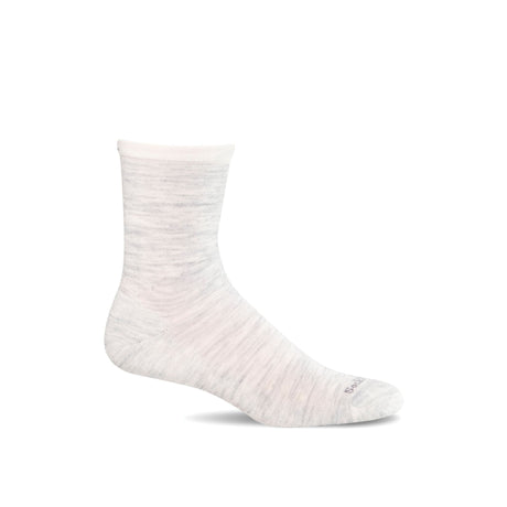 Sockwell Womens Plantar Cush Basic Crew Socks  -  Small/Medium / Ash