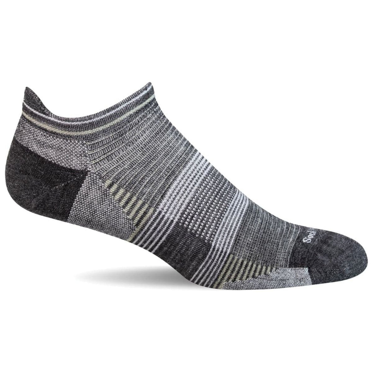 Sockwell Womens Cadence Micro Moderate Compression Socks - Small/Medium / Charcoal