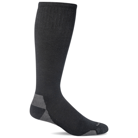 Sockwell Mens Cadence Moderate Compression Socks  -  Medium/Large / Black Solid