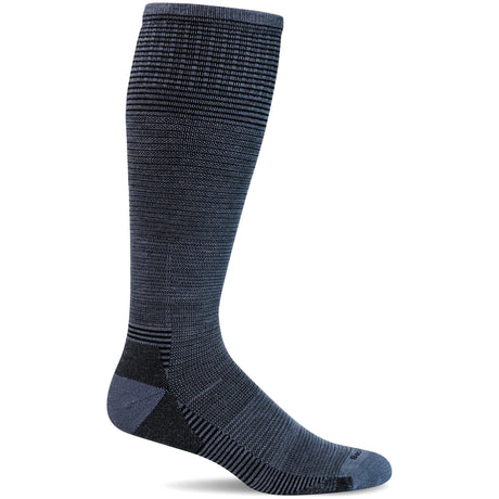 Sockwell Mens Cadence Moderate Compression Socks  -  Medium/Large / Denim