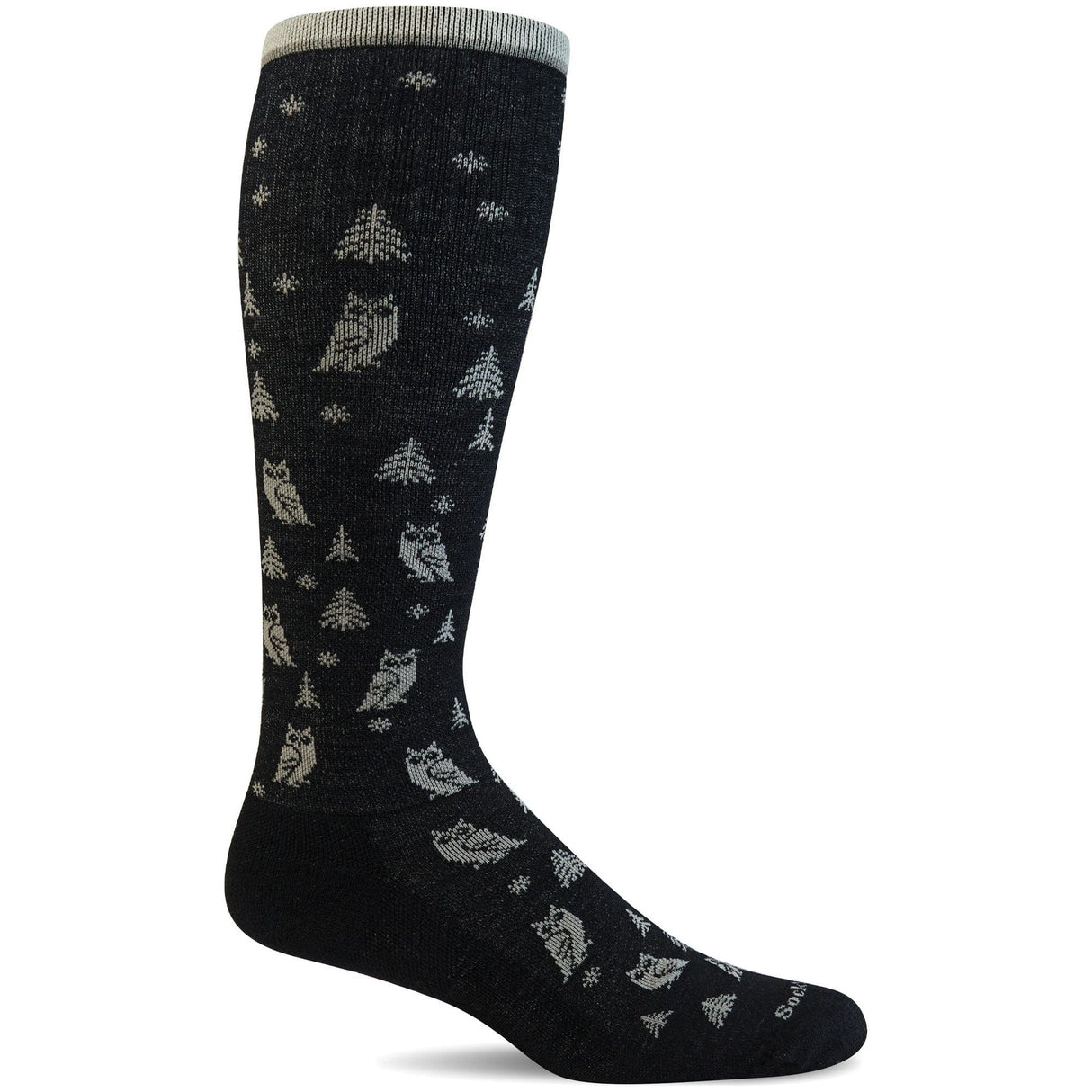 Sockwell Womens Wise Moderate Compression Socks  -  Small/Medium / Black