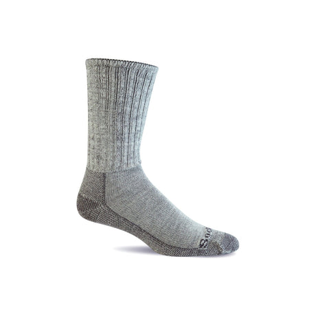 Sockwell Mens Big Easy Relaxed Fit Crew Socks  -  Medium/Large / Gray