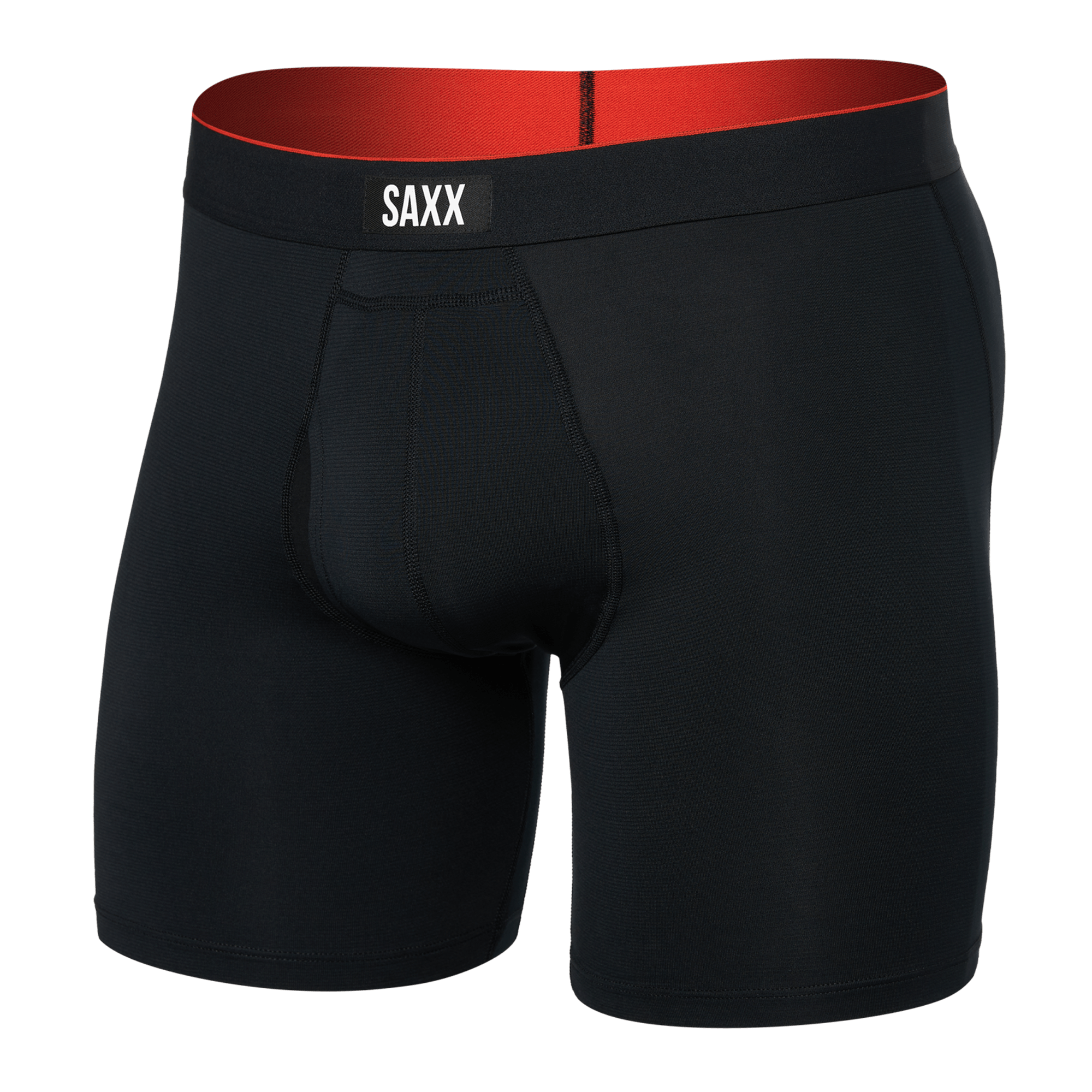 SAXX Mens Multi-Sport Mesh Boxer Brief  -  Small / Black