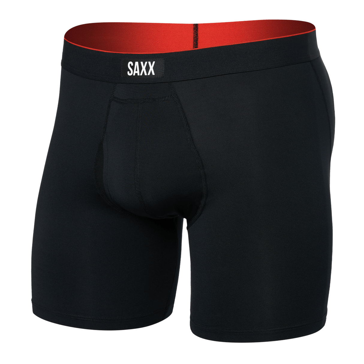 SAXX Mens Multi-Sport Mesh Boxer Brief  -  Small / Black