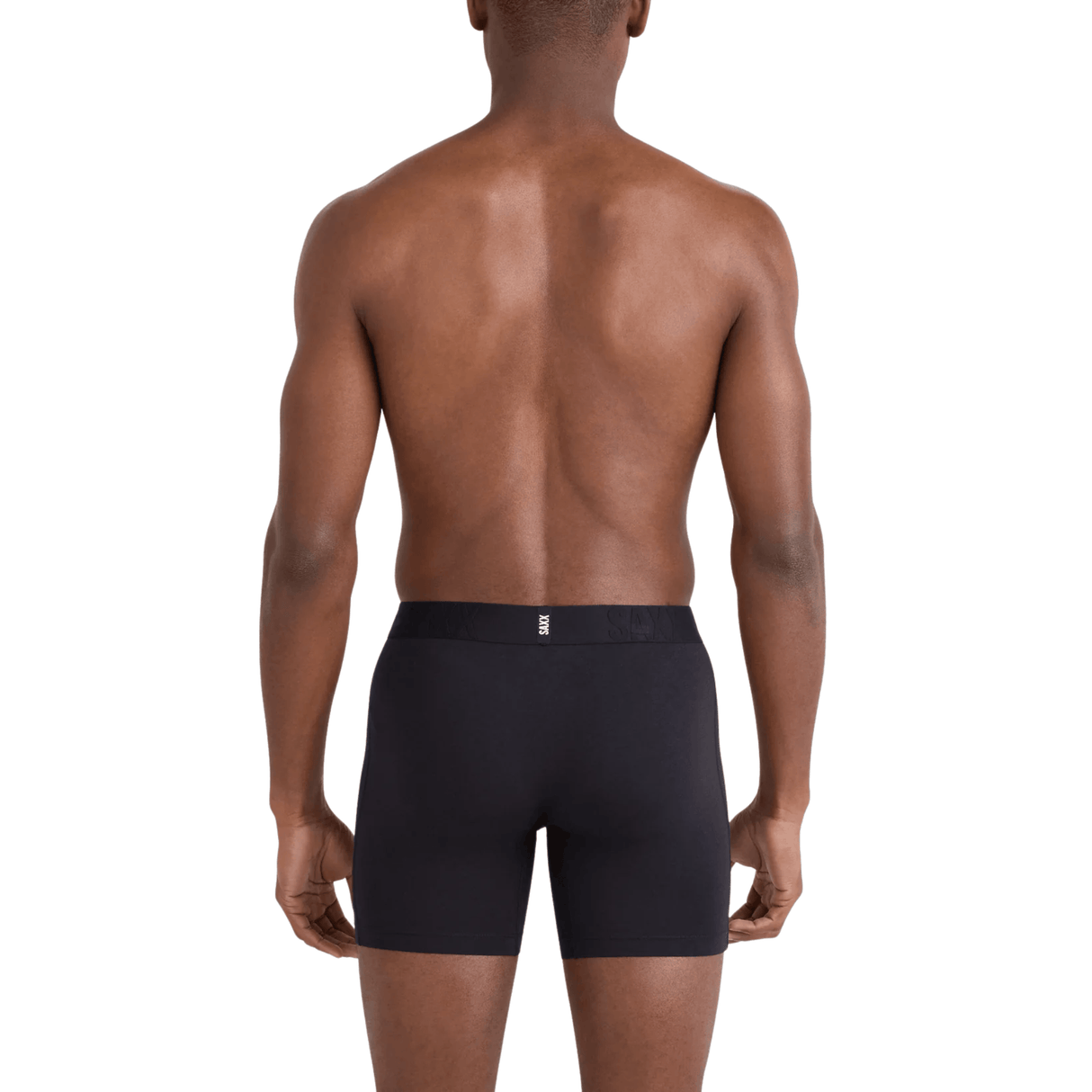 SAXX Mens DropTemp Cooling Cotton Boxer Brief Solids