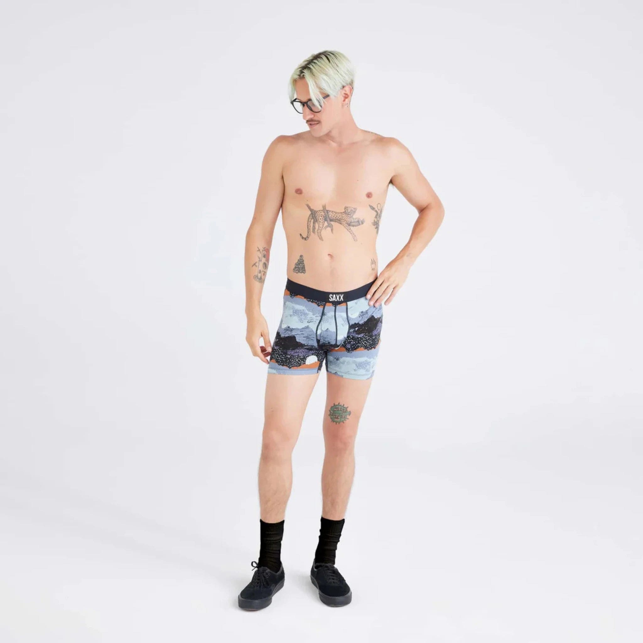 SAXX Mens Ultra Super Soft Boxer Brief 2-Pack  -