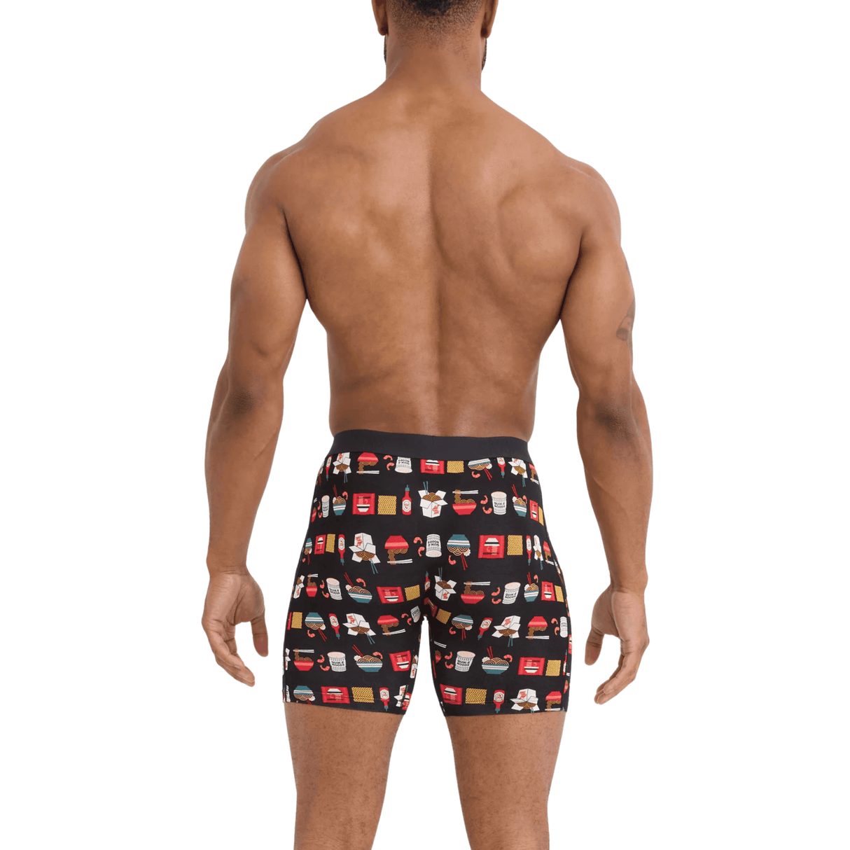 SAXX Mens Vibe Xtra Soft Comfort Boxer Brief 2-Pack Patterns