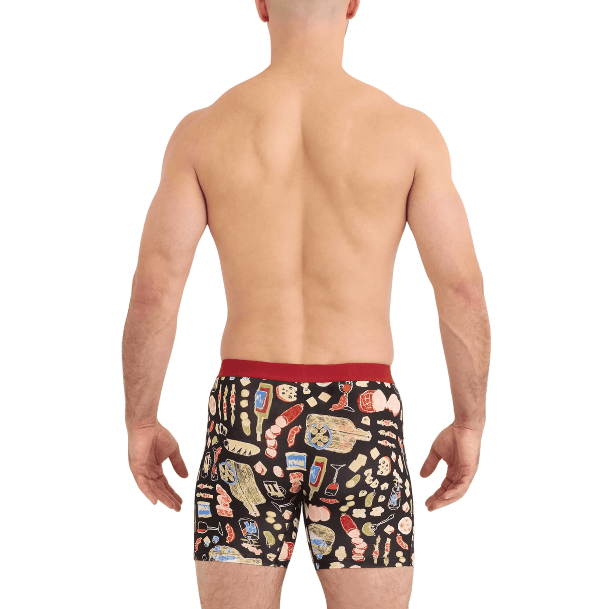 SAXX Mens Vibe Xtra Soft Comfort Boxer Brief Patterns