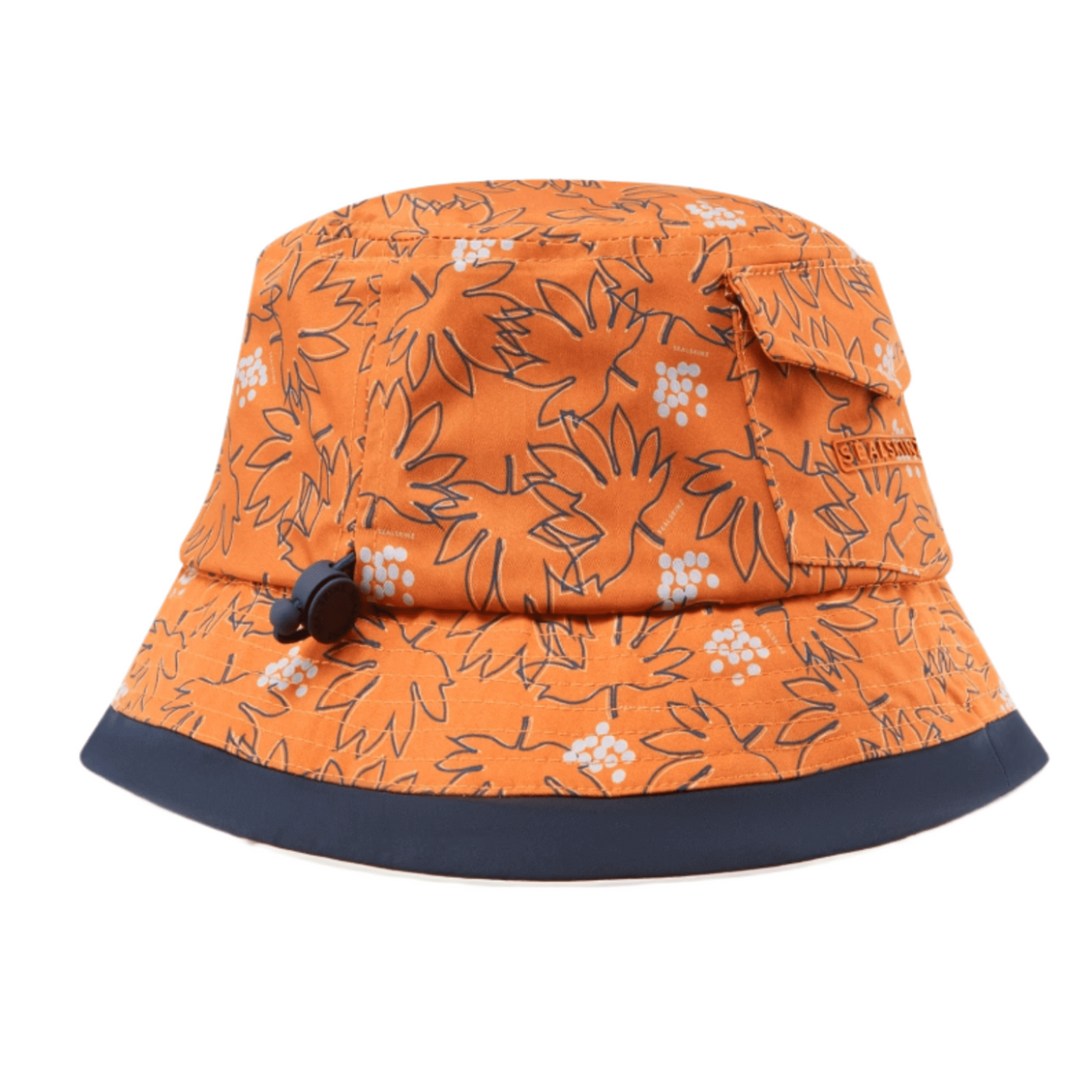 Sealskinz Seething Waterproof Lightweight Bucket Hat - Small/Medium / Orange