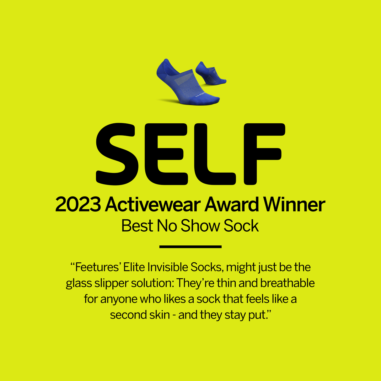 Feetures Elite Light Invisible Socks -