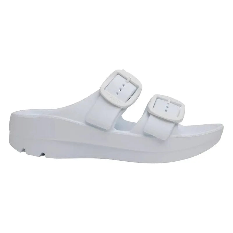 Telic Womens Boise Bliss Sandals  -  6 / Snow White