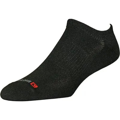 Drymax Sport Lite Mesh No Show Socks  -  Small / Black