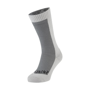Sealskinz Starston Waterproof Cold Weather Mid Socks  -  Small / Gray