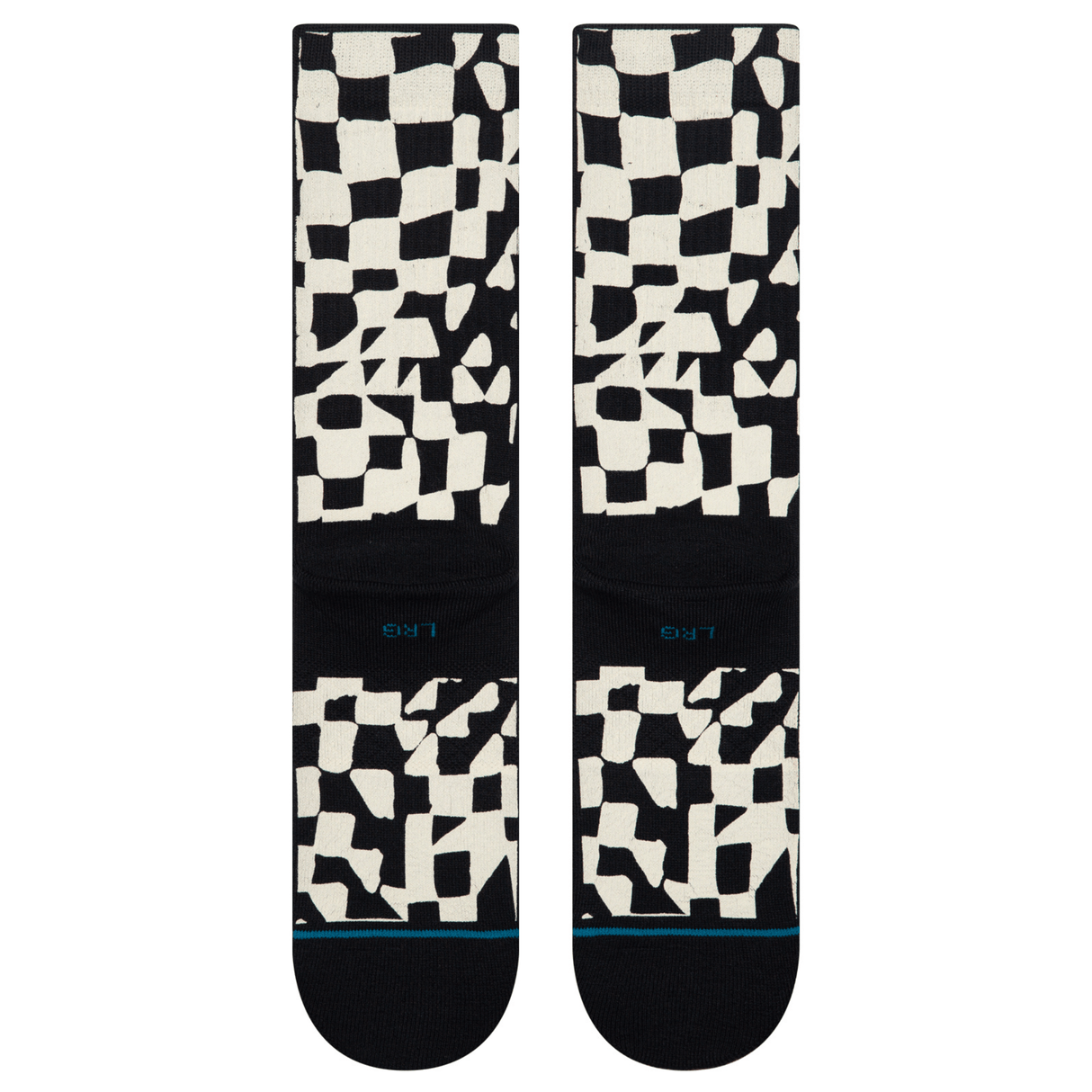 Stance Wave Check Crew Socks -