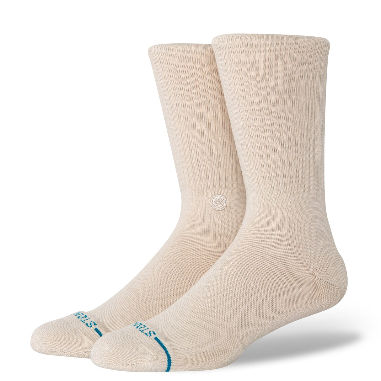 Stance Mens Icon Crew Socks - Medium / Oatmeal