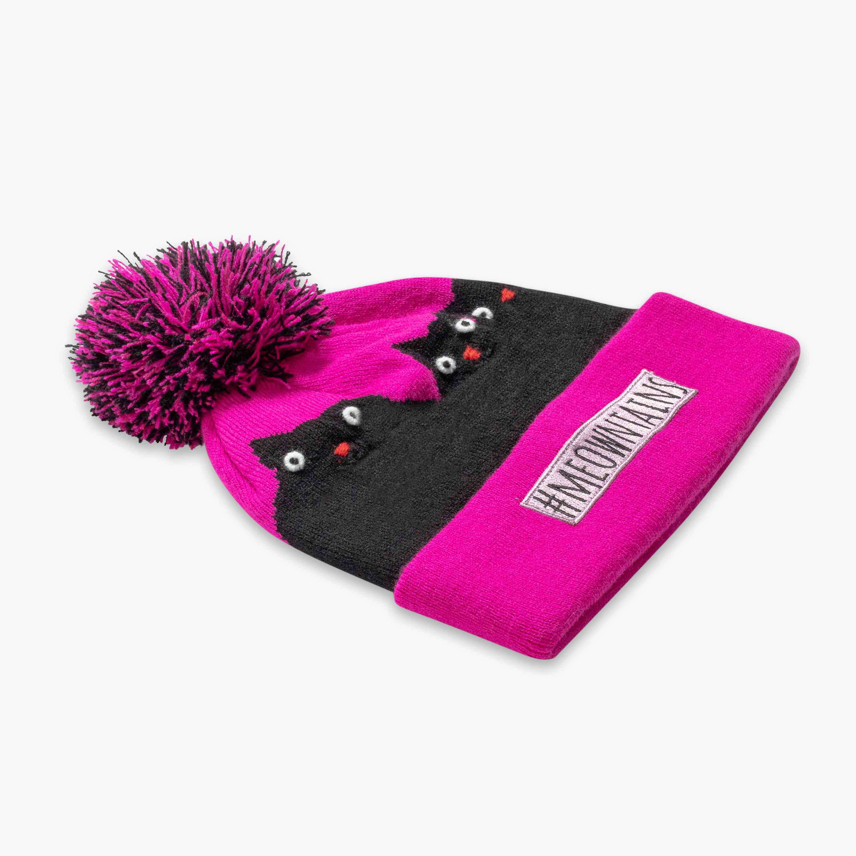 Turtle Fur Kids #Meowntains Pom Beanie  -