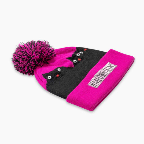 Turtle Fur Kids #Meowntains Pom Beanie  -