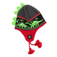 Turtle Fur Kids Dr Dino Beanie  -  One Size Fits Most / Red