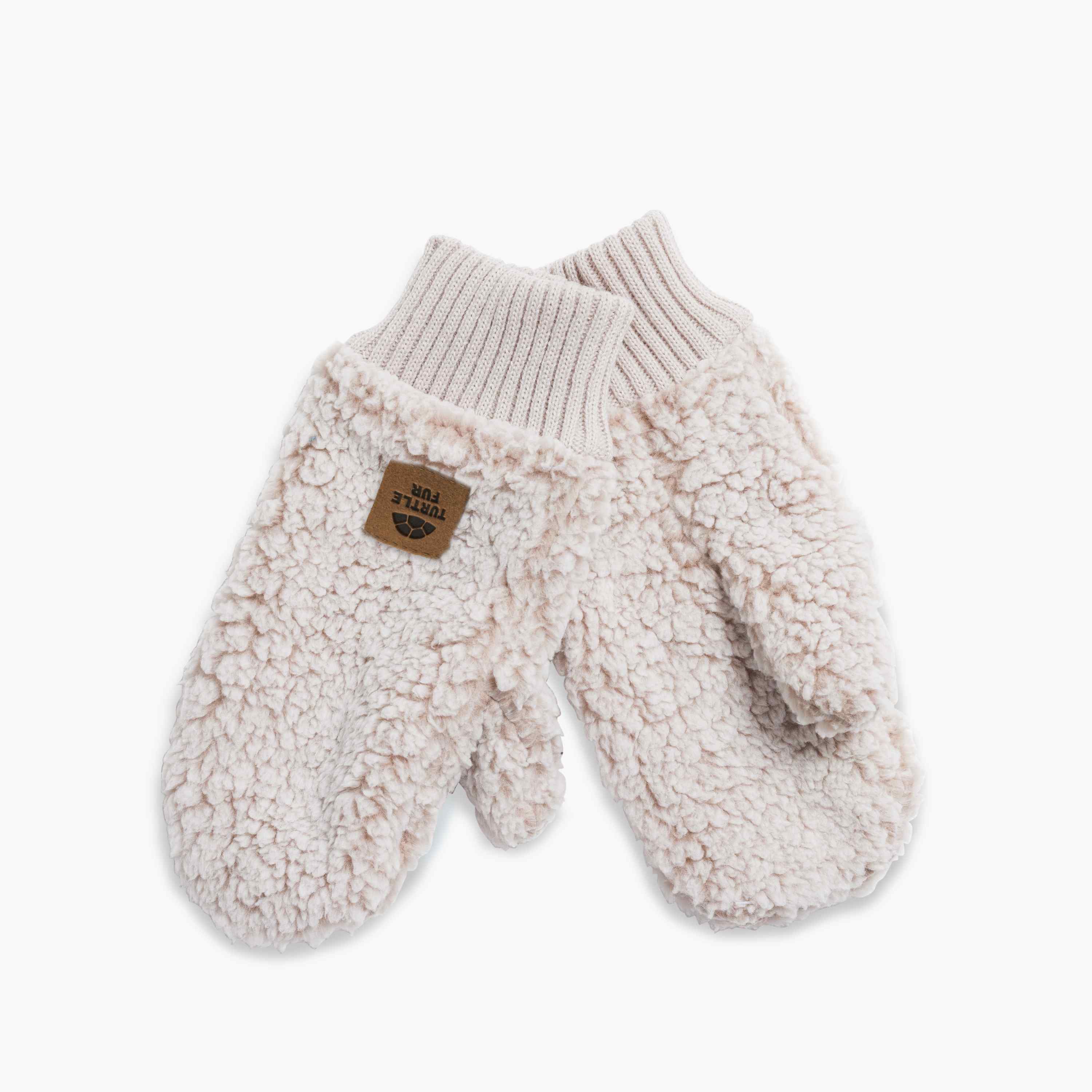 Turtle Fur Comfort Lush Freestyle Mittens  -  One Size Fits Most / Natural