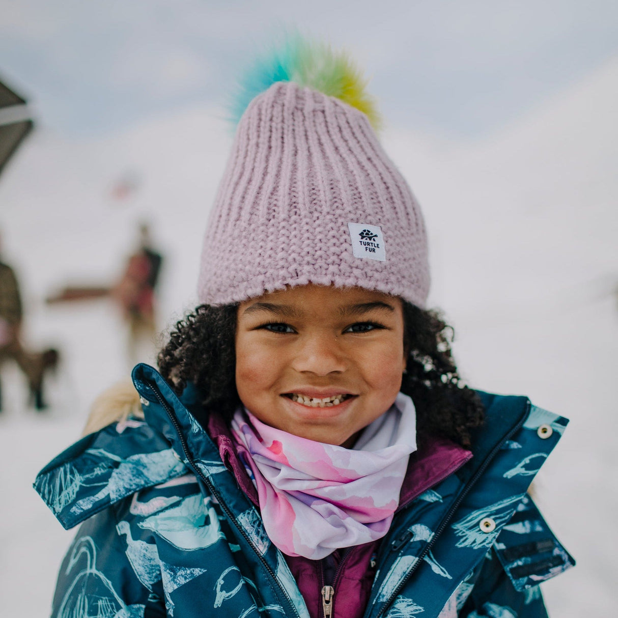 Turtle Fur Kids Suzie Beanie - One Size Fits Most / Lilac
