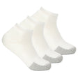 Thorlo Tennis Maximum Cushion Low-Cut 3-Pack Socks  -  Medium / White